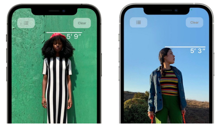 宁都苹果服务网点分享通过iPhone激光雷达测量身高方法教程 
