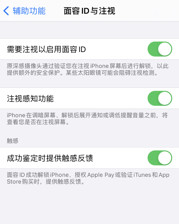 宁都苹果手机维修分享面容 ID 使用技巧 